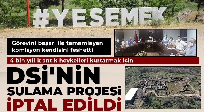 Yesemek'te sulama kanalı inşaatını durdurma kararına karşı istinaf başvurusu reddedildi