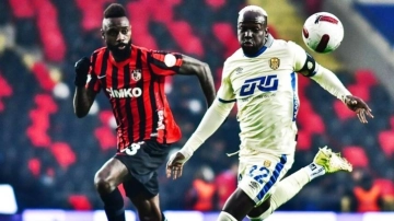 Ankaragücü - Gaziantep FK Maçında Jevtovic'in Golüyle İlk Yarıyı 1-0 Önde Kapattı