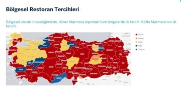 Gaziantep ve Türkiye en fazla döner ve köfte seviyor