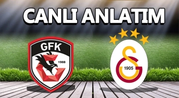İlk GOL Galatasaray'dan: Gaziantep FK - Galatasaray: 1- 0