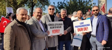 Mil DiyanetSen Gaziantep’ten yetkililere LGBT dernekleri kapatılsın çağrısı.